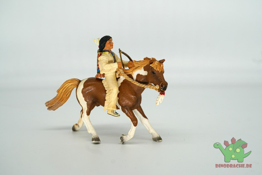 Schleich Sioux Junge auf Pony 70302